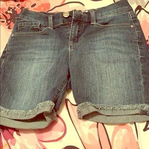 Kid girls jean shorts
